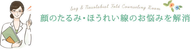 顔のたるみ・ほうれい線